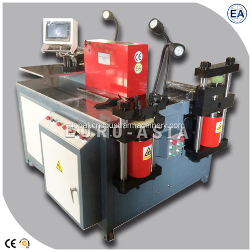 Hydraulic Busbar Cutting Punching Bending Machine Multifunction Busbar Punching Bending Shearing Machine Factory